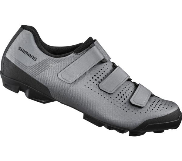 SHIMANO SHIMANO Fahrradschuhe XC100 Herren/Damen MTB SPD Größe 46 Silber