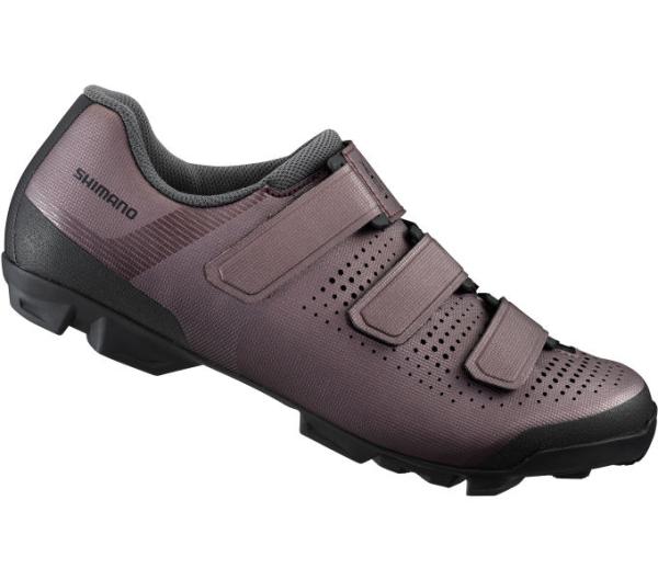 SHIMANO SHIMANO Fahrradschuhe XC100 Damen MTB SPD Größe 38 Damenleisten Braun