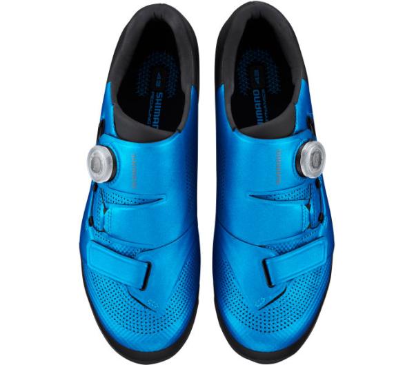SHIMANO SHIMANO Fahrradschuhe XC502 Herren/Damen MTB SPD Gr&ouml;&szlig;e 46 breit Blau Produktbild 1