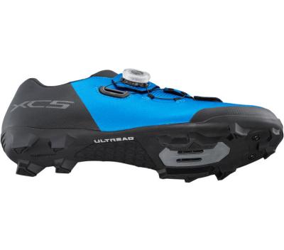 SHIMANO SHIMANO Fahrradschuhe XC502 Herren/Damen MTB SPD Größe 46 breit Blau Produktbild 3