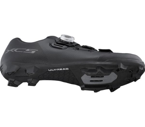 SHIMANO SHIMANO Fahrradschuhe XC502 Herren/Damen MTB SPD Gr&ouml;&szlig;e 43 breit Schwarz Produktbild 3