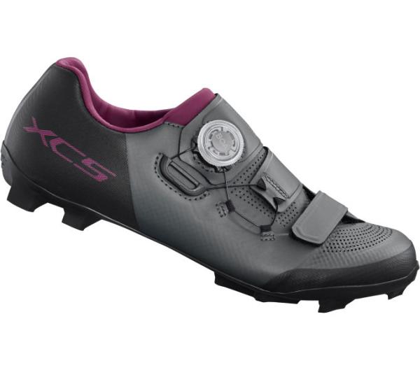 SHIMANO SHIMANO Fahrradschuhe XC502 Damen MTB SPD Größe 39 Damenleisten Grau