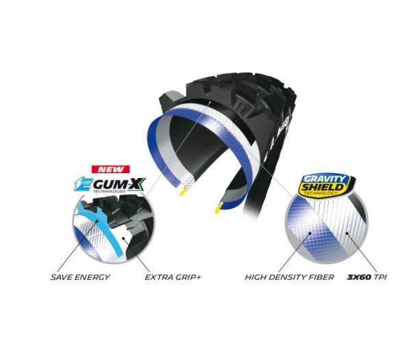 Michelin MICHELIN FALTREIFEN E-WILD FRONT COMPETITION LINE E-GUM-X 66-584 Produktbild 1