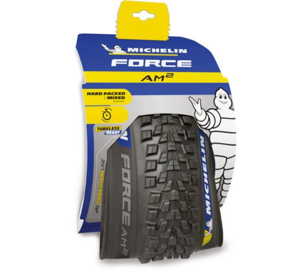 Michelin MICHELIN FALTREIFEN FORCE AM2 COMPETITION LINE GUM-X  66-584 Schwarz TS TLR Produktbild 1