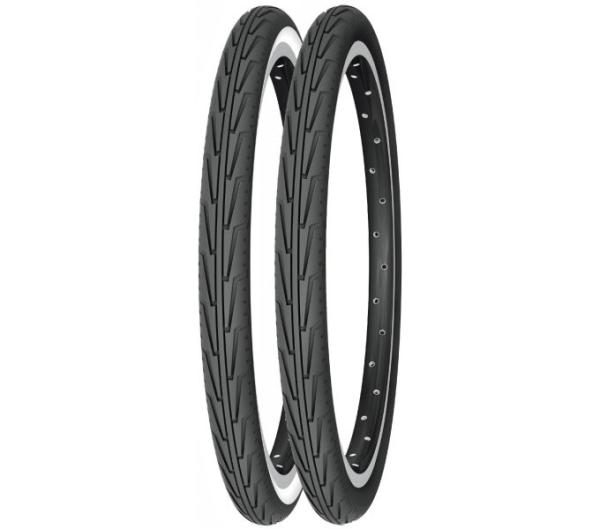 Michelin MICHELIN DRAHTREIFEN CITY'J ACCESS LINE 44-406 Schwarz/Wei&szlig; Produktbild 1