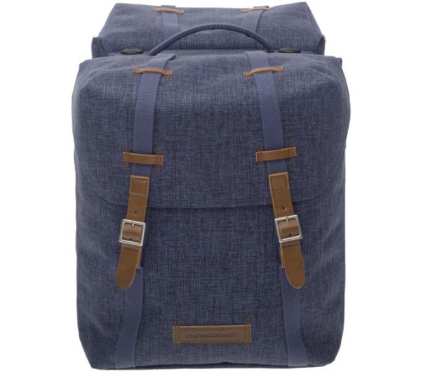 New Looxs Doppelpacktasche Mondi Double Cotton II Racktime Blue Produktbild 1