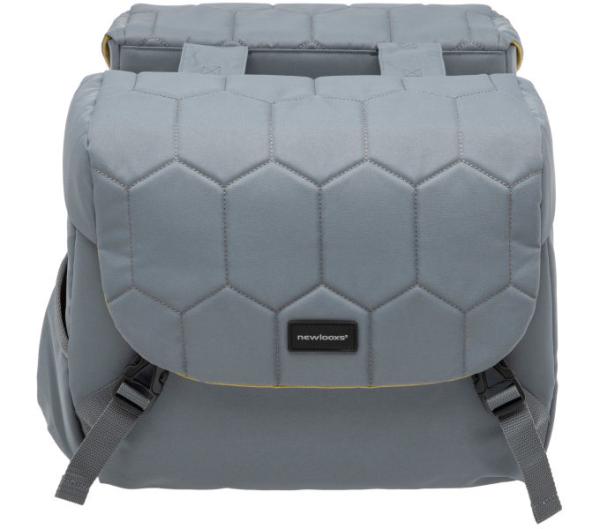 New Looxs Doppelpacktasche Mondi Joy Double Quilted Grey Produktbild 1
