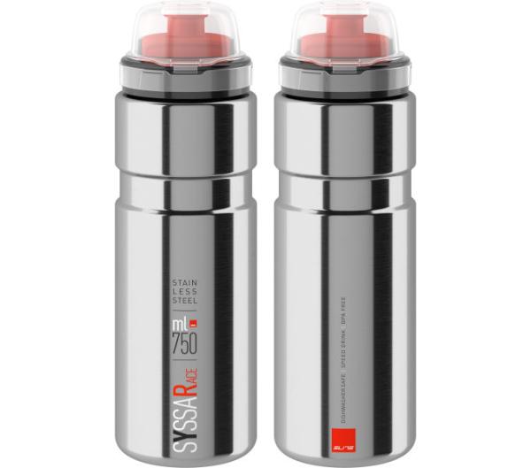 ELITE ELITE Trinkflasche Syssa Race Silber glänzend 750 ml