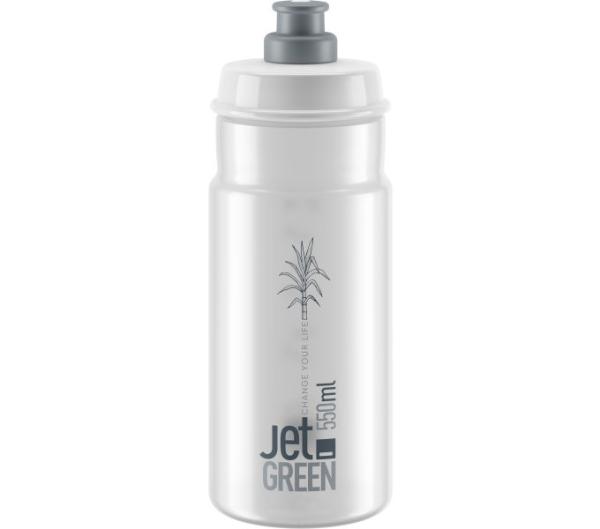 ELITE ELITE Trinkflasche Jet Green Transparent-Grau 550 ml