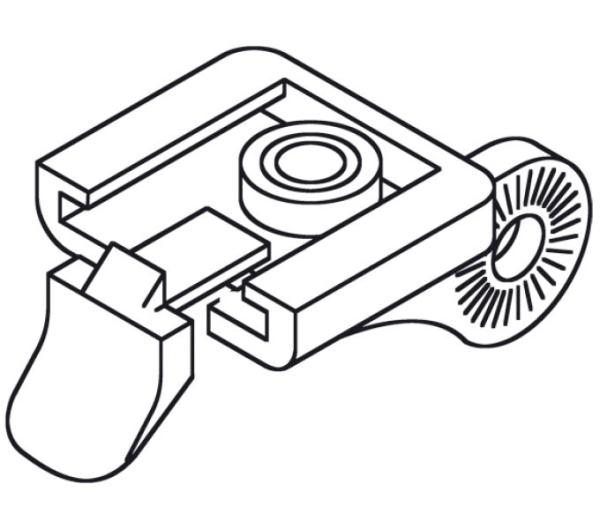 CATEYE CATEYE Rücklichthalterung Vertikal Adapter 5440990