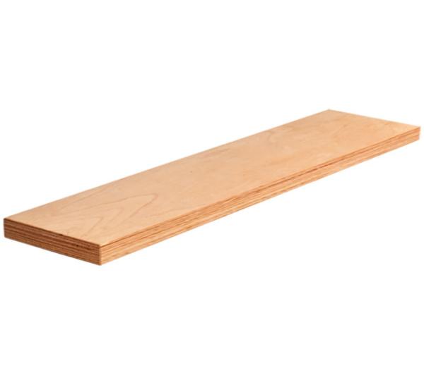 VAR Holz-Arbeitsplattenverl&auml;ngerung T69 Ecke MO-52288 865 x 230 x 40 mm