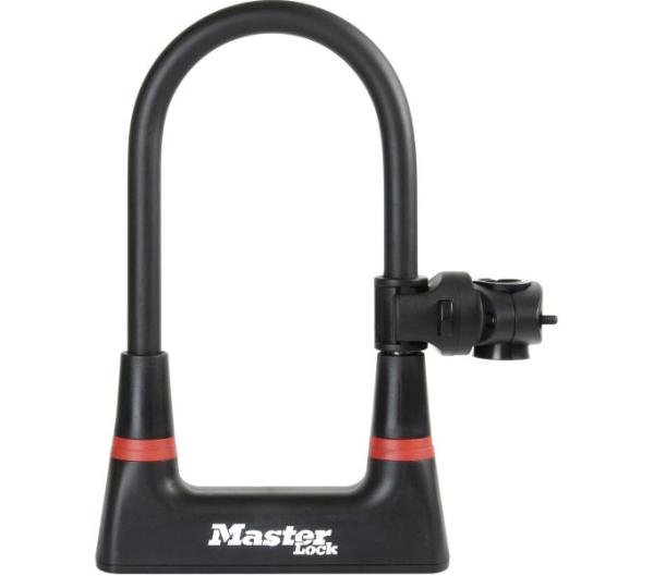 Master Lock Bügelschloss 8279 Schwarz 14 mm x 210 mm x 104 mm Schlüssel