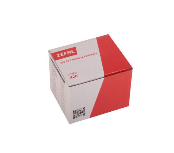 Zéfal CO₂-Kartuschen 20 Stk. Karton 16 g