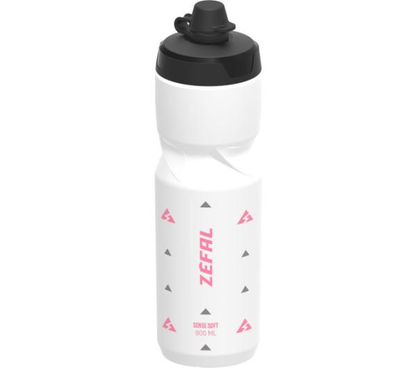 Zéfal Trinkflasche Sense Soft No-Mud Weiß 800 ml