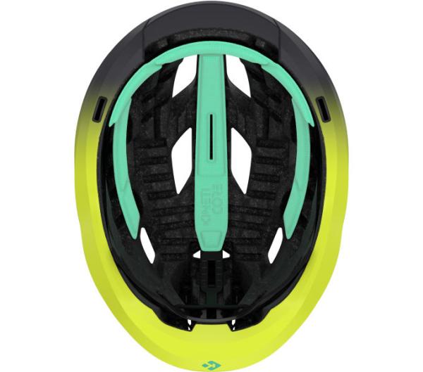 LAZER LAZER Helm Strada KinetiCore Road Matte Dark Grey Flash Yellow (L Produktbild 5