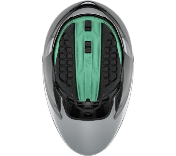 LAZER LAZER Helm Volante KinetiCore Triathlon/Zeitfahren Matte White Silver (M) 55-59 Produktbild 5