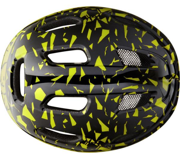 LAZER LAZER Helm Nutz KinetiCore Kids & Junior Black Flash Yellow Unisize 50-56 cm Produktbild 4