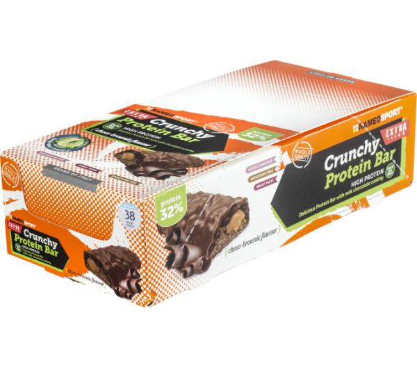NAMEDSPORT NAMEDSPORT Proteinriegel CRUNCHY PROTEIN BAR Schokoladenbrownie 24 x 40 g Produktbild 1