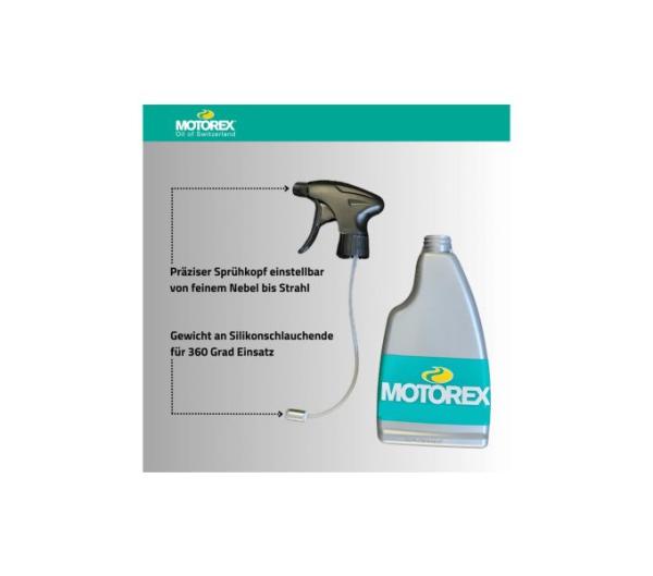 MOTOREX MOTOREX Fahrradreiniger QUCIK CLEAN 1x 500 ml Spr&uuml;hflasche Produktbild 1