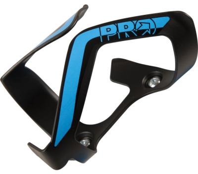 PRO Flaschenhalter Aluminium Seite Schwarz/Blau Einschub links Produktbild 3