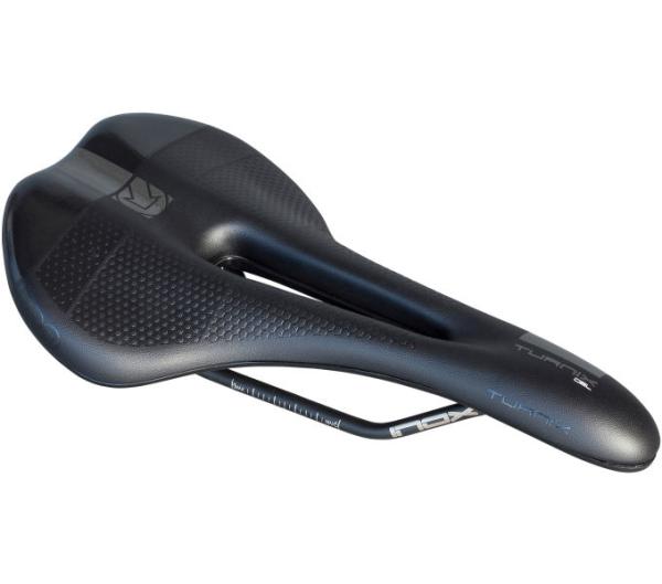 PRO Fahrradsattel Turnix Gel 152 mm Schwarz Edelstahl Gestell Produktbild 1