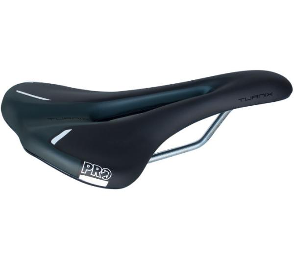 PRO Fahrradsattel Turnix Sport 142 mm Schwarz CrMo Gestell