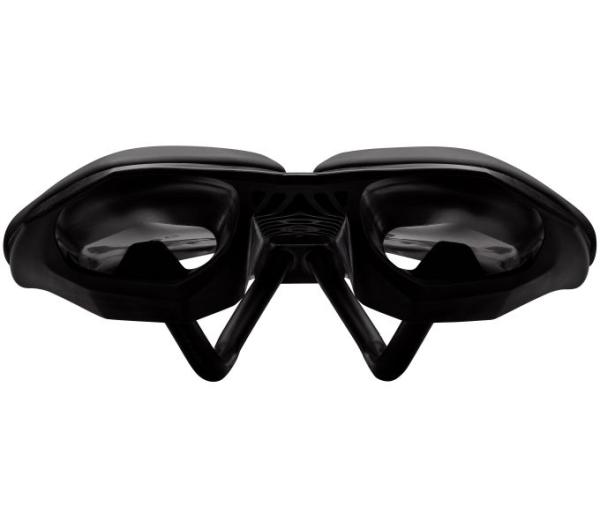 PRO Fahrradsattel Falcon Performance 132 mm Schwarz Edelstahl Gestell Produktbild 1