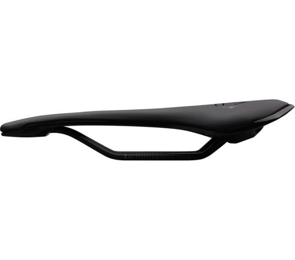 PRO Fahrradsattel Falcon Performance 142 mm Schwarz Edelstahl Gestell Produktbild 3