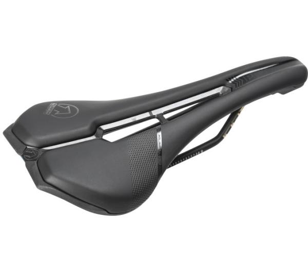 PRO Fahrradsattel Turnix Performance AF 132 mm Schwarz Edelstahl Gestell Produktbild 1