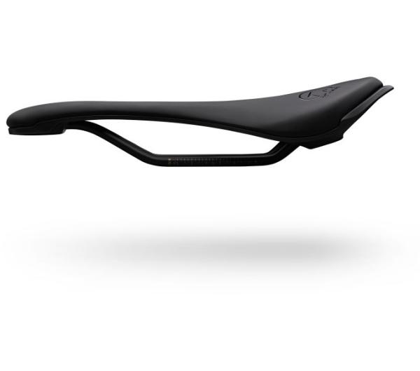 PRO Fahrradsattel Turnix Performance AF 142 mm Schwarz Edelstahl Gestell Produktbild 3