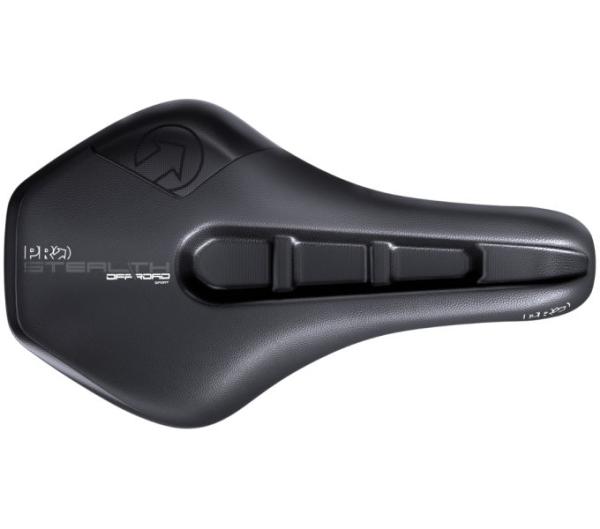 PRO Fahrradsattel Stealth Offroad Sport 142 mm Schwarz CrMo Gestell Produktbild 1