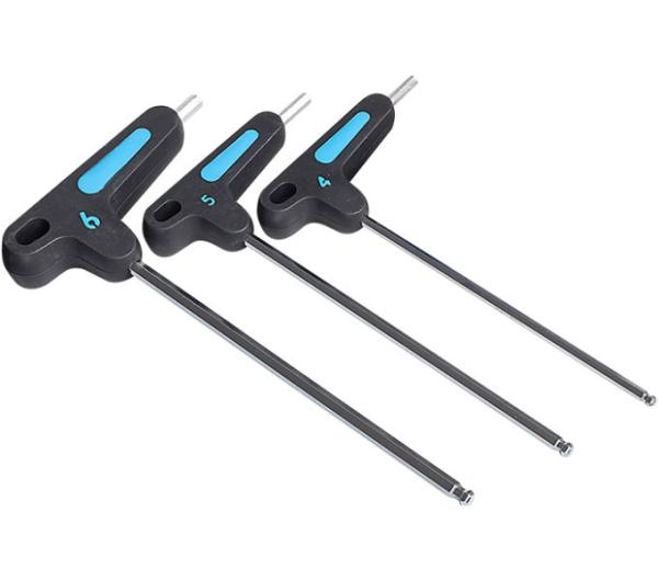 PRO Innensechskantschlüsselset T-Form 4 / 5 / 6 mm