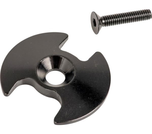 PRO Gabelschaftabdeckkappe Vibe Evo Schwarz