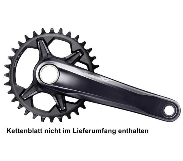 SHIMANO Kurbelgarnitur DEORE XT FC-M8130-1 12-fach 165 mm ohne Kettenblatt