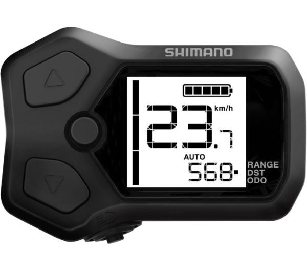 SHIMANO Informations-Display und Schaltereinheit SHIMANO E-BIKE SYSTEMS SC-E5000 22,2 mm Produktbild 1