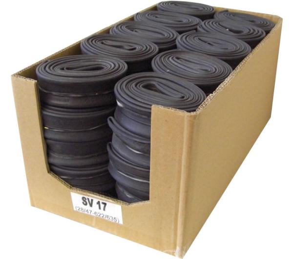 Schwalbe SCHWALBE SCHLAUCH WERKSTATTPACKUNG AV13 40/62-559 40mm (1x Box &aacute; 50 St&uuml;ck) Produktbild 1