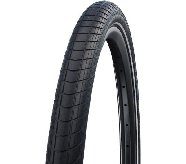 Schwalbe SCHWALBE DRAHTREIFEN BIG APPLE   55-622 Schwarz/Reflex