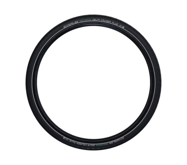 Schwalbe SCHWALBE DRAHTREIFEN DELTA CRUISER PLUS    47-406 Schwarz/Reflex Produktbild 2