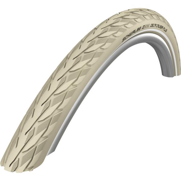 Schwalbe DRAHTREIFEN DELTA CRUISER Active Line 37-590 Creme/Reflex