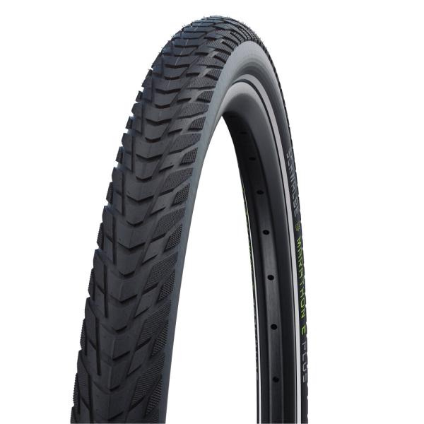 Schwalbe DRAHTREIFEN MARATHON E-PLUS Perf Smart DualGuard 47-622 Schwarz/Reflex