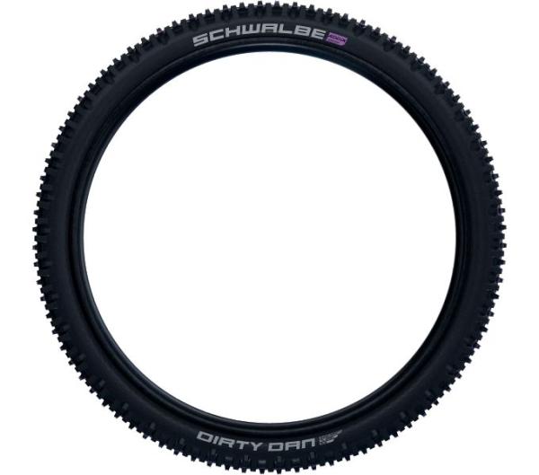 Schwalbe SCHWALBE FALTREIFEN DIRTY DAN  Ultra Soft Super Race 50-622 Schwarz/Transparent Produktbild 2
