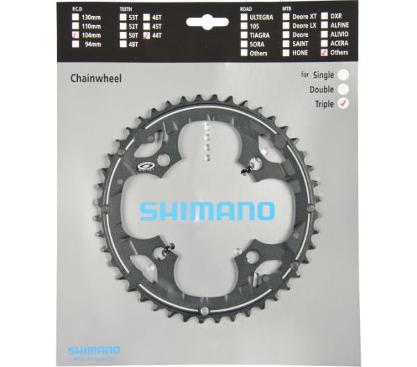SHIMANO Kettenblatt ALIVIO FC-M430, FC-M431 44 Zähne