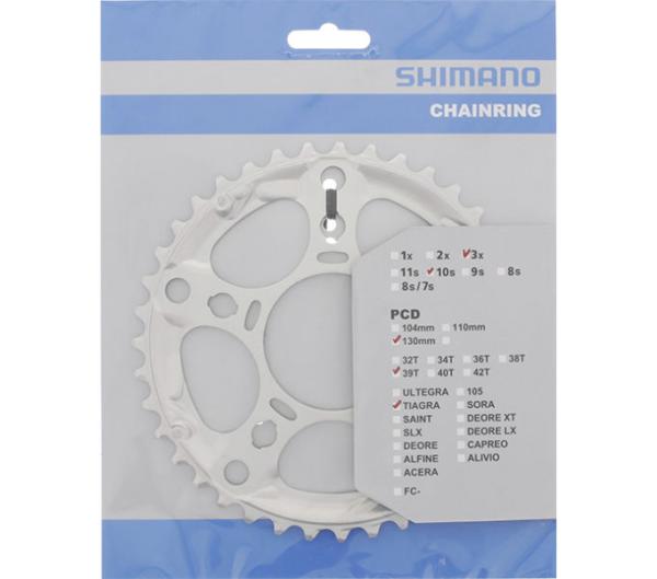 SHIMANO Kettenblatt TIAGRA FC-4603 39 Zähne Silber