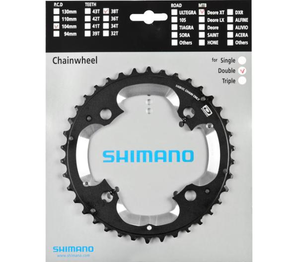 SHIMANO Kettenblatt DEORE XT FC-M785 38 Zähne