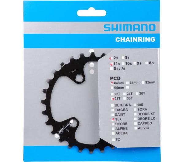 SHIMANO Kettenblatt SLX FC-M7000-11 28 Zähne