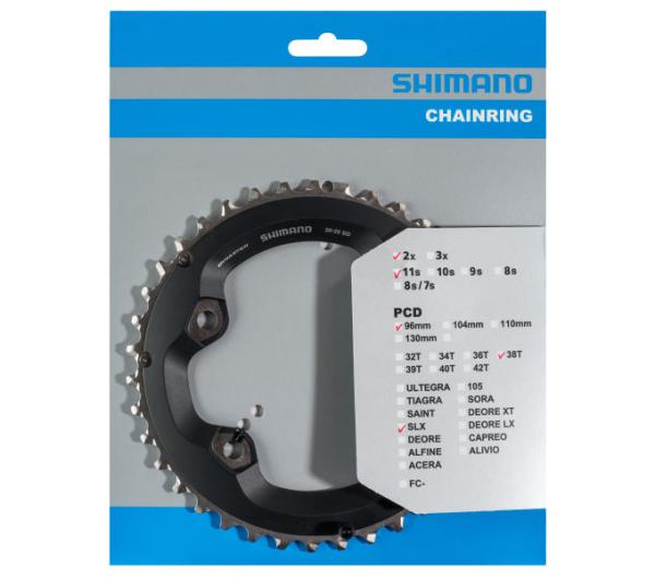 SHIMANO Kettenblatt SLX FC-M7000-11 38 Zähne