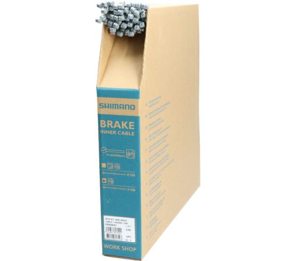 SHIMANO 100 Stück. Bremszug MTB Stahl