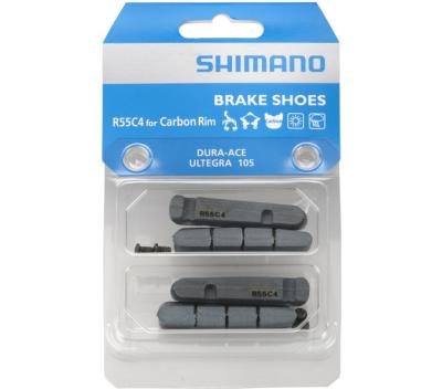 SHIMANO 2 Paar Bremsbelag R55C4 für Carbonfelge Produktbild 1